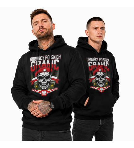 BLUZA Z KAPTUREM PATRIOTYCZNI OBROŃCA POLSKICH GRANIC